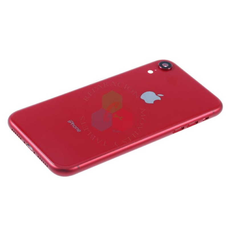 iPhone Xr - tapa CHASIS CARCASA COMPLETA SIN COMPONENTES - ROJO