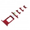 iPhone Xr - tapa CHASIS CARCASA COMPLETA SIN COMPONENTES - ROJO