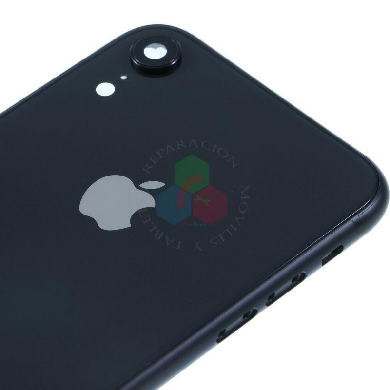 iPhone Xr - TAPA CHASIS CARCASA COMPLETA SIN COMPONENTES - NEGRO