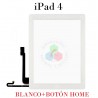 iPad 4-PANTALLA TACTIL + BOTÓN HOME-BLANCO