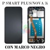 HUAWEI P SMART PLUS/NOVA 3i-NEGRO-CON MARCO