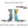 iPhone 8 PLUS-FLEX DE CARGA+MICRÓFONOS-BLANCO
