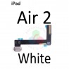 iPad Air 2 9.7" 2014 / A1566 / A1567 / iPad 6 - FLEX DE CARGA BLANCO