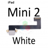 iPad Mini 2 A1489 / A1490 / A1491 -  FLEX DE CARGA - BLANCO