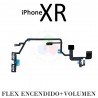 iPhone Xr - FLEX ENCENDIDO POWER + VOLUMEN + FLASH