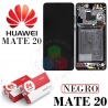 Huawei Mate 20 (HMA-L29 / HMA-L09) 2018 - PANTALLA CON MARCO NEGRO - SERVICE PACK