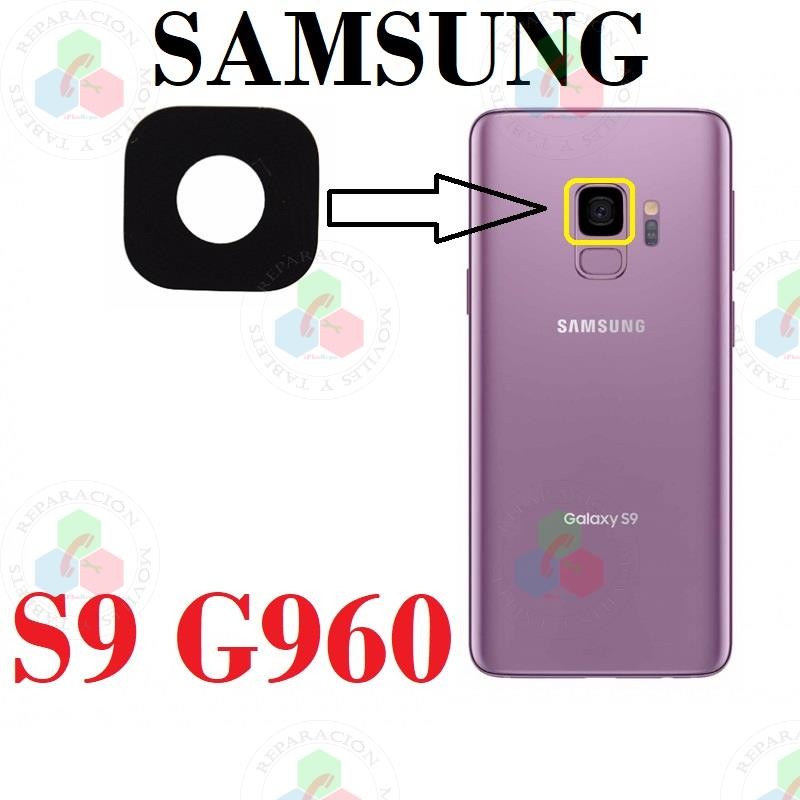 SAMSUNG S9 G960 G960F -CRISTAL lente DE CÁMARA