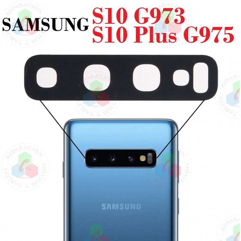SAMSUNG S10 4G G973 G973F - S10 PLUS  G975 G975F - CRISTAL LENTE DE CÁMARA