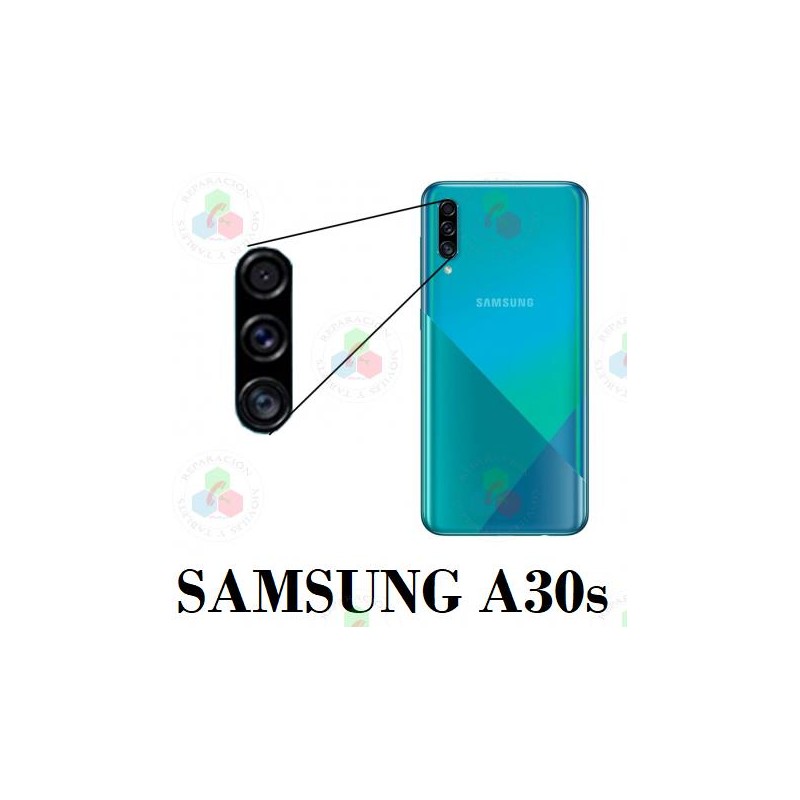 SAMSUNG A30s A307 a307f - CRISTAL lente DE CÁMARA