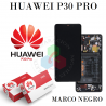 Huawei P30 Pro (VOG-L29, VOG-L09, VOG-L04) - PANTALLA CON MARCO NEGRO - full SERVICE PACK