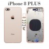 iPhone 8 PLUS / iPhone 8+ CARCASA DORADO CON LOGO Sin componentes