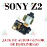 SONY Z2-Conector Jack Audio+SENSOR DE PROXIMIDAD-D6502 D6503