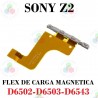 Sony xperia Z2 -Flex CARGA Magnético