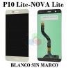 Huawei P10 Lite (WAS-LX1/1A/2/2J/3 WAS-L03T) / NOVA LITE - pantalla BLANCO SIN MARCO