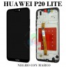 Huawei P20 Lite 2018 (ANE-LX1,ANE-L21) / Nova 3e - PANTALLA NEGRO CON MARCO