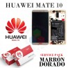 Huawei Mate 10 2017 (ALP-L09 / ALP-L29) - PANTALLA MARCO DORADO - full SERVICE PACK