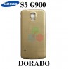 SAMSUNG S5 G900-TAPA TRASERA DORADO