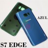 SAMSUNG S7 EDGE G935 -TAPA TRASERA AZUL