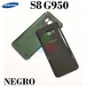 SAMSUNG S8 G950 -TAPA TRASERA NEGRO