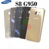 SAMSUNG S8 G950 -TAPA TRASERA NEGRO