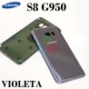 SAMSUNG S8 G950 G950F - TAPA TRASERA VIOLETA