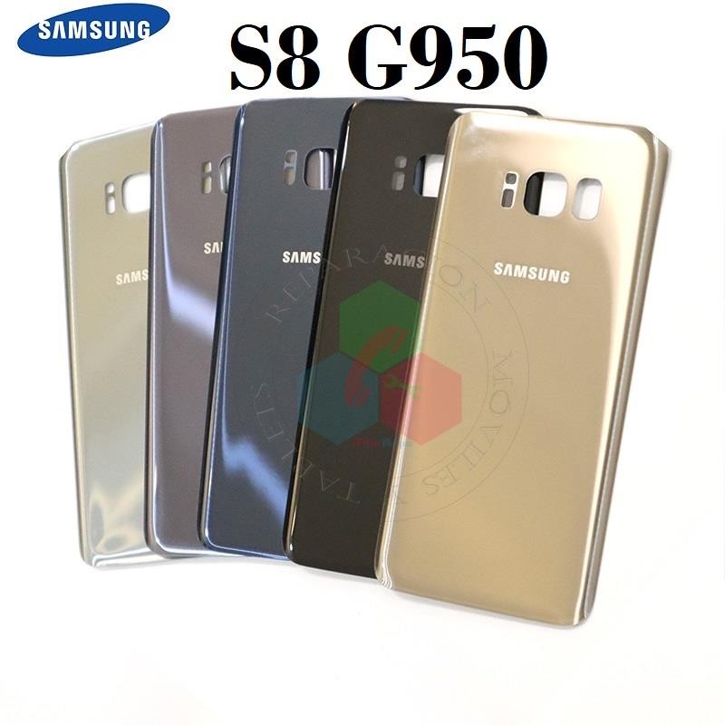 SAMSUNG S8 G950 -TAPA TRASERA PLATEADA