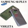 SAMSUNG S8 PLUS G955 -TAPA TRASERA VIOLETA