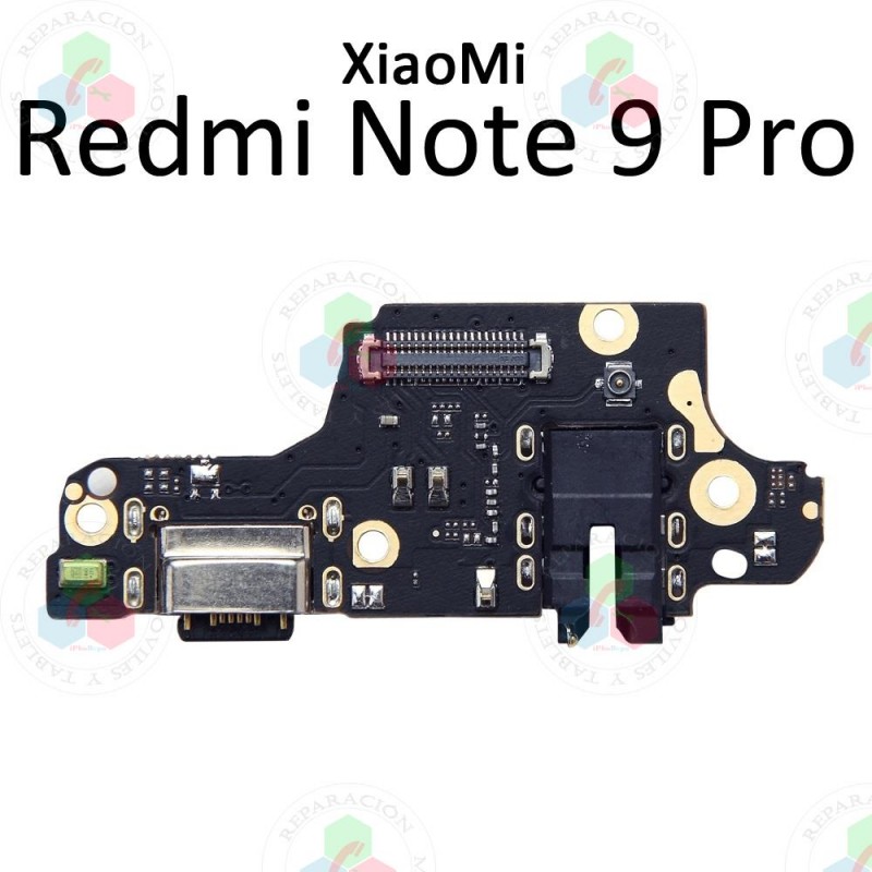 Xiaomi Redmi Note 9S 4G 2020 M2003J6A1G / Redmi Note 9 Pro 4G M2003J6B2G - Placa de carga + microfono COMPATIBLE