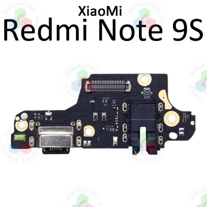 Xiaomi Redmi Note 9S 4G 2020 M2003J6A1G / Redmi Note 9 Pro 4G M2003J6B2G - Placa de carga + microfono COMPATIBLE