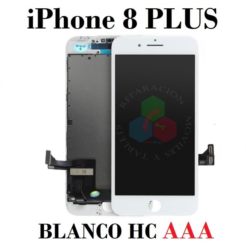 iPhone 8 PLUS-Pantalla NEGRO-calidad HC-AAA Montaje Sin Montaje