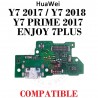 HUAWEI Y7 2017-Y7 2018-Y7 PRIME 2017-ENJOY 7PLUS-PLACA DE CARGA