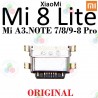 Xiaomi Mi A3 / Mi 8 Lite / Redmi note 7 / Redmi Note 8 / Redmi Note 8 Pro / redmi note 9 / note 9 pro - Puerto de carga tipo c