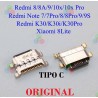 Xiaomi Mi A3 / Mi 8 Lite / Redmi note 7 / Redmi Note 8 / Redmi Note 8 Pro / redmi note 9 / note 9 pro - Puerto de carga tipo c