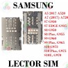 LECTOR SIM S7-S7 EDGE-S8/S8 PLUS/S9 PLUS/S10/S10 5G/S20 ULTRA/S20 ULTRA 5G/S20/S20 5G/S20 PLUS/S20 PLUS 5G/NOTE 8/NOTE 9
