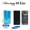 SAMSUNG Note 10 Lite N770 N770F - PANTALLA SERVICE PACK CON MARCO