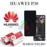 Huawei P30 (ELE-L29, ELE-L09) - PANTALLA CON MARCO NEGRO - FULL SERVICE PACK