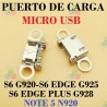 Samsung S6 S6 EDGE S6 EDGE PLUS NOTE 5-PUERTO DE CARGA