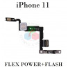 iPhone 11 - FLEX DE ENCENDIDO POWER + FLASH + MICROFONO