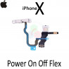 iPhone X - FLEX ENCENDIDO+VOLUMEN+FLASH