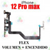 iPhone 12 PRO MAX -  BOTON ENCENDIDO + VOLUMEN