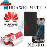 Huawei Mate 9 2016 (MHA-L09 / MHA-L29) - PANTALLA CON MARCO NEGRO-SERVICE PACK