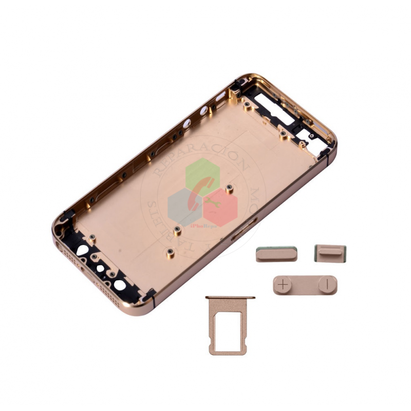 iPhone 5 - carcasa completa-dorado