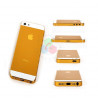 iPhone 5 - carcasa completa-oro con blanco