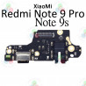 Xiaomi Redmi Note 9S 4G 2020 M2003J6A1G / Redmi Note 9 Pro 4G M2003J6B2G - Placa de carga + microfono COMPATIBLE