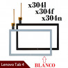 Lenovo Tab 4 10,1" TB-X304L, TB-X304F, TB-X304N, TB-X304, -PANTALLA TACTIL BLANCO