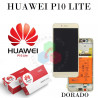 HUAWEI P10 LITE - PANTALLA CON MARCO DORADO- SERVICE PACK