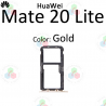 HUAWEI MATE 20 LITE - BANDEJA SIM DORADO