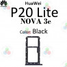HUAWEI P20 LITE - NOVA 3e - BANDEJA SIM NEGRO