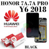 HUAWEI Y6 2018 HONOR 7A 7A PRO -PANTALLA CON MARCO NEGRO-SERVICE PACK