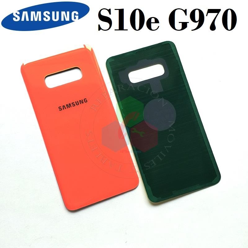SAMSUNG S10e G970 G970F - TAPA TRASERA NARANJA